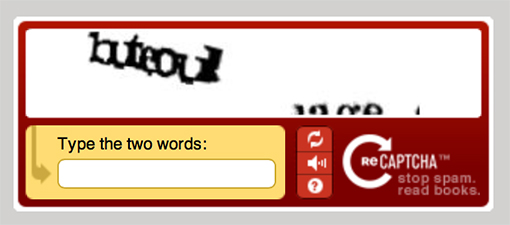 reCAPTCHA